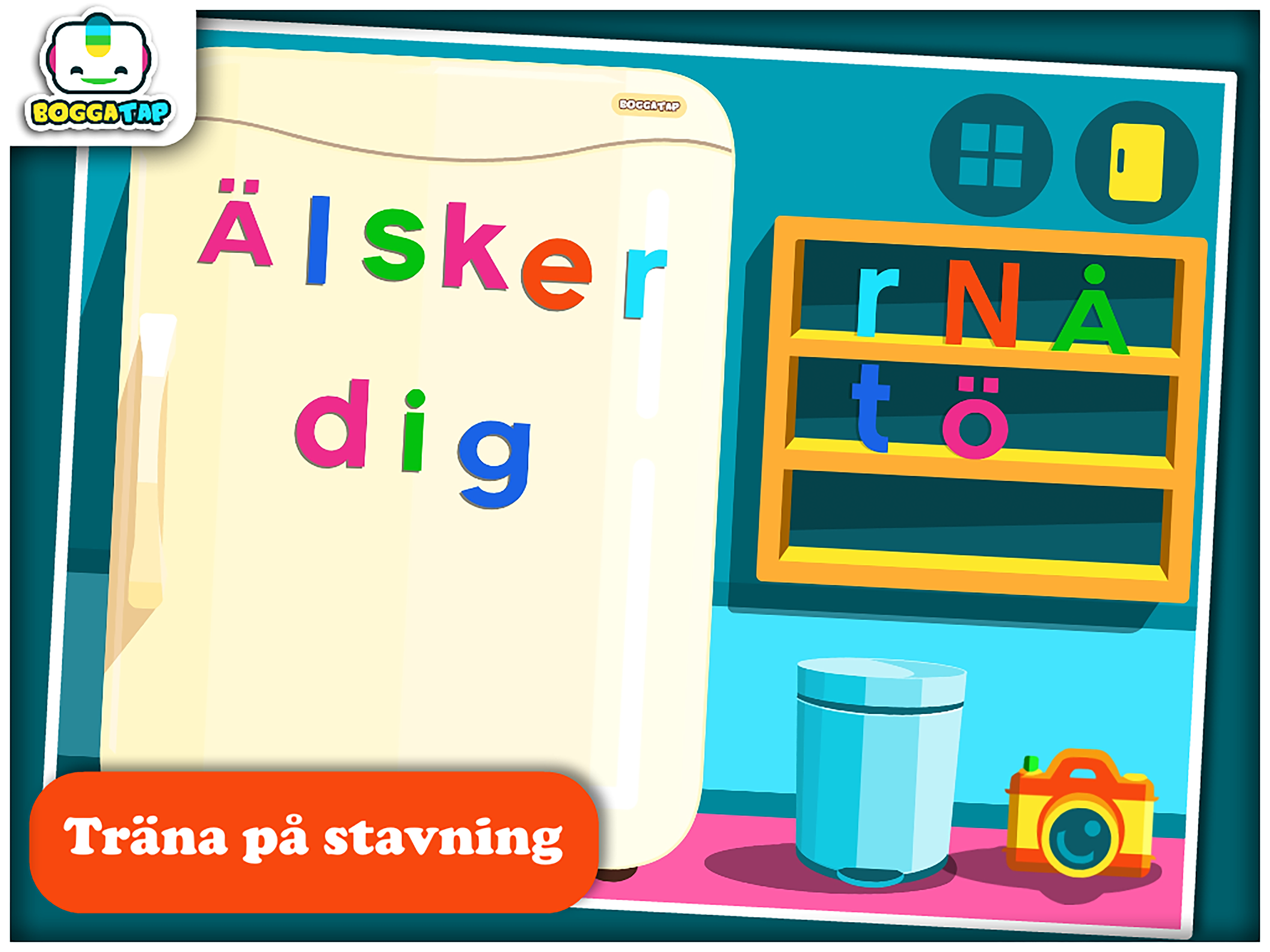 Bogga Alfabet SVENSKA