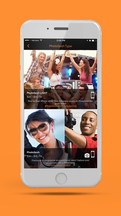 PhotoSesh – Find Photographers