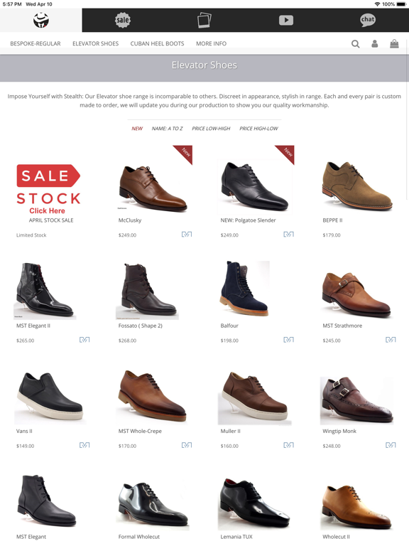 Screenshot #4 pour DONS Chaussure Homme