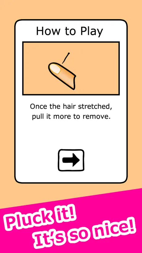 Pluck Hair