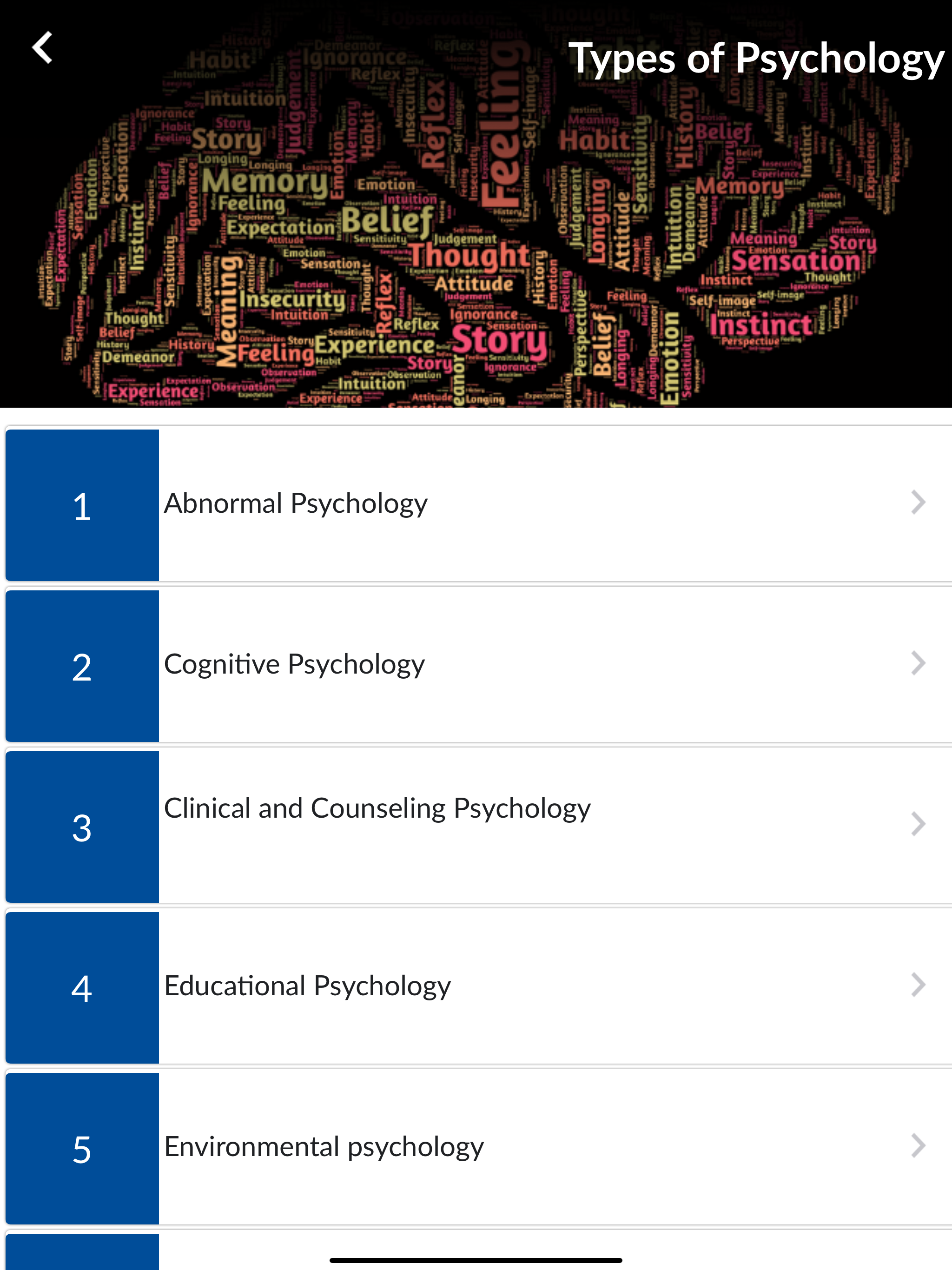 Learn Psychology Basics screenshot 12