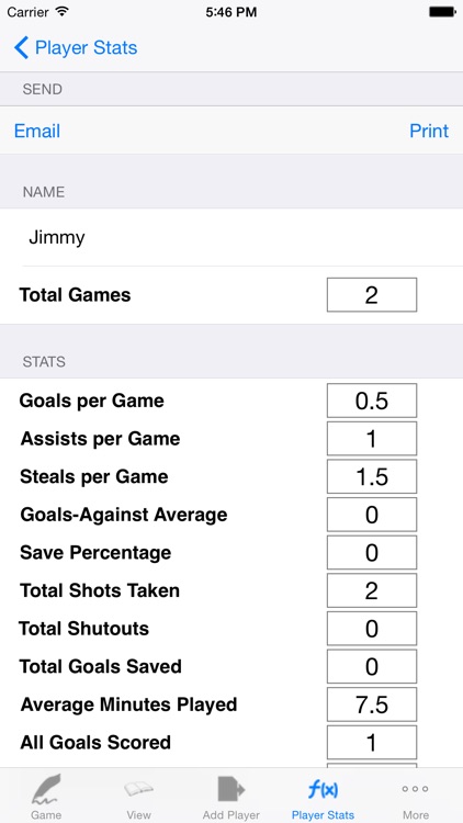 Soccer Player Tracking/Awards