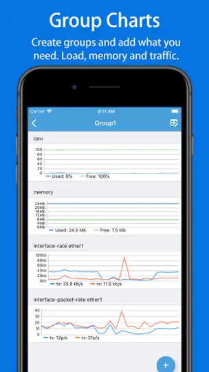 Screenshot von WinboxMobile - Router Admin auf dem iPhone 6