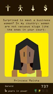 reigns iphone screenshot 1