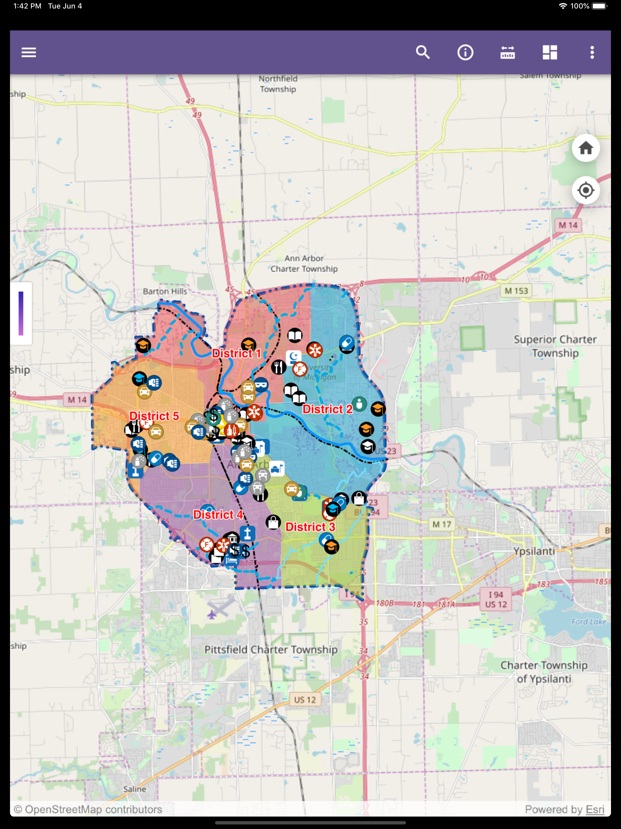 City Map - Ann Arbor