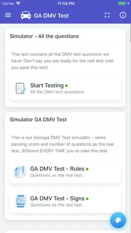 Game screenshot GA DMV Test hack