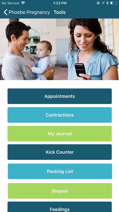 Phoebe Pregnancy Screenshot