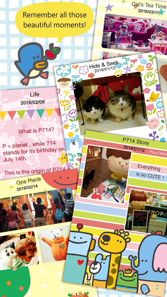 #4. P714星球Calendar (iOS) 由: Webi & Neti Internet Services Inc.