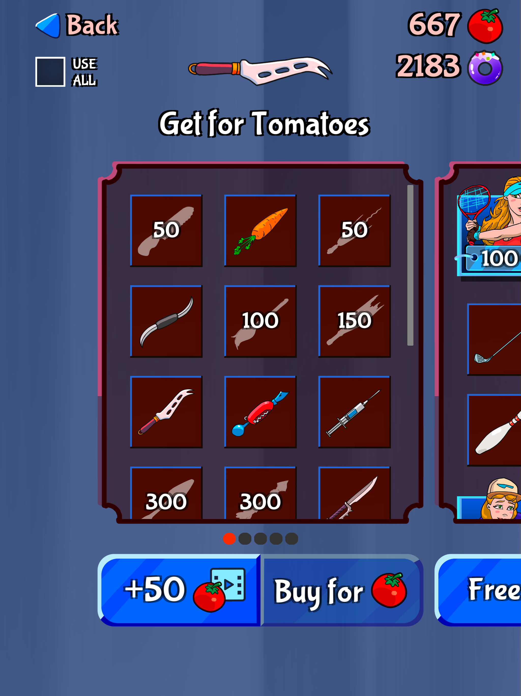 Food Cut - knife games