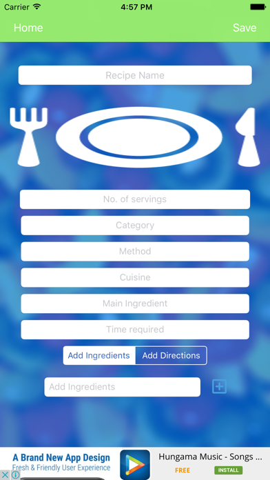 App screenshot