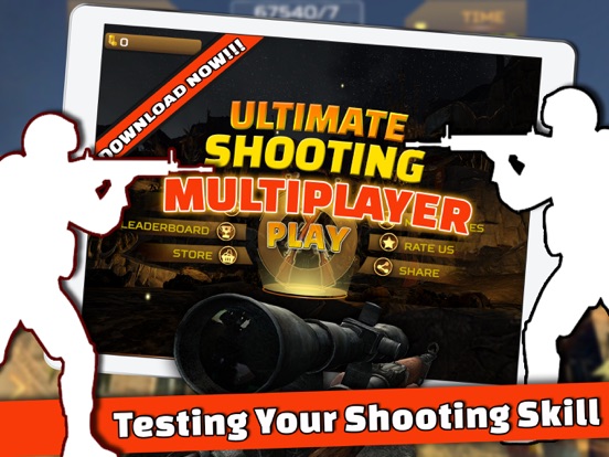 Ultimate Sniper: 3D Gun Shoot iPad screenshot