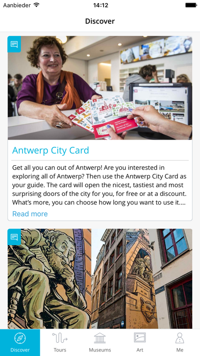 Antwerp Museum App Screenshot