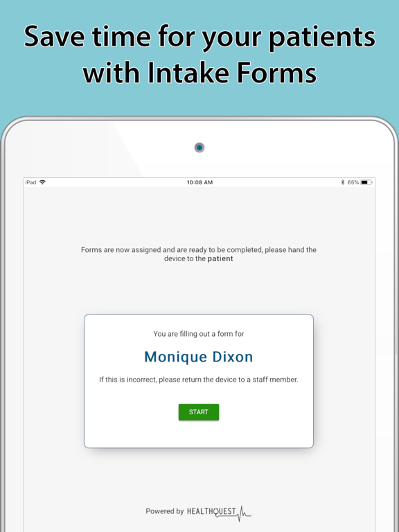 Screenshot #6 pour Healthquest Intake Forms