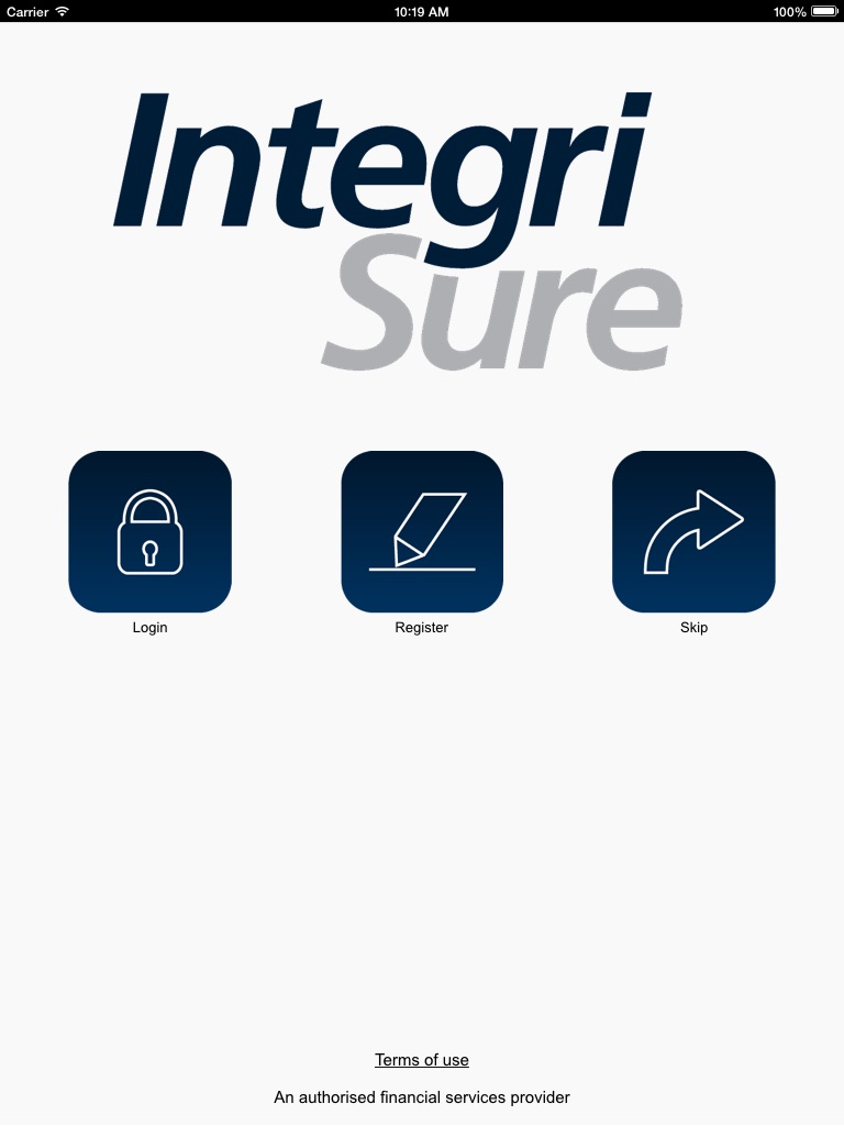 IntegriSure screenshot 2