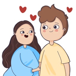 Cute Couple Sticker Pack