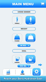 Daily Water Reminder & Counter screenshot