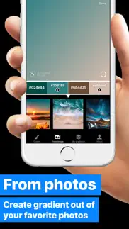 gradients maker design tool hd iphone screenshot 2