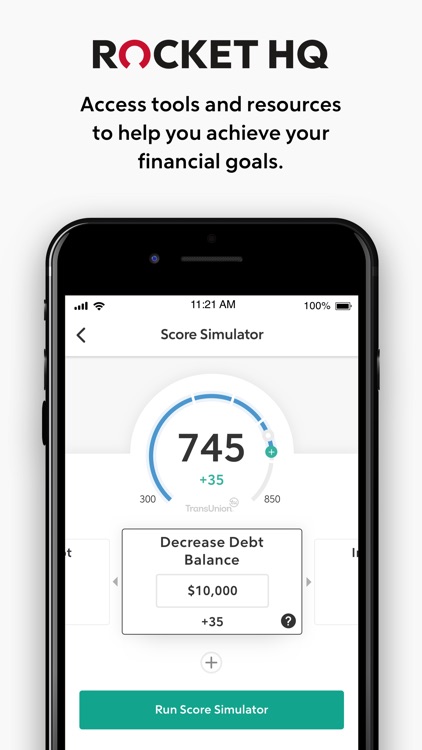 Rocket HQ: Weekly Credit Score screenshot-4
