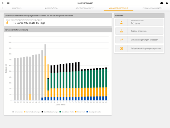 Screenshot #5 pour Continental Vorsorgeportal