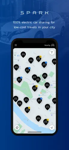 Captura de Pantalla 1 SPARK car sharing iphone