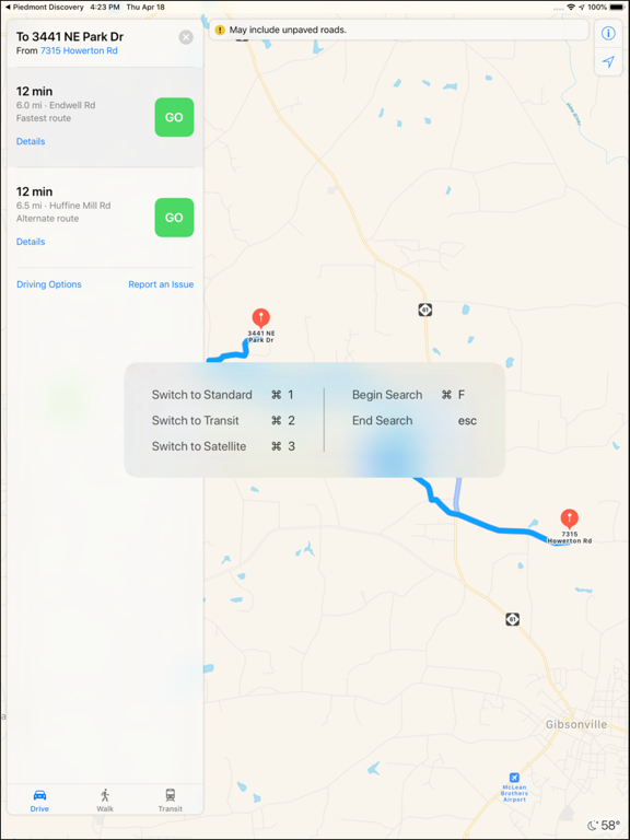 Piedmont Discovery iPad screenshot 6 - Lifestyle app