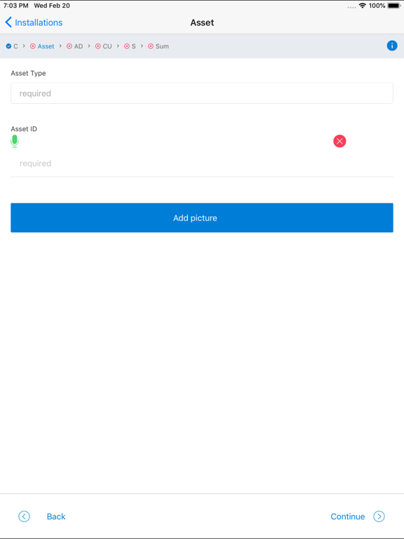 GT Install iPad screenshot