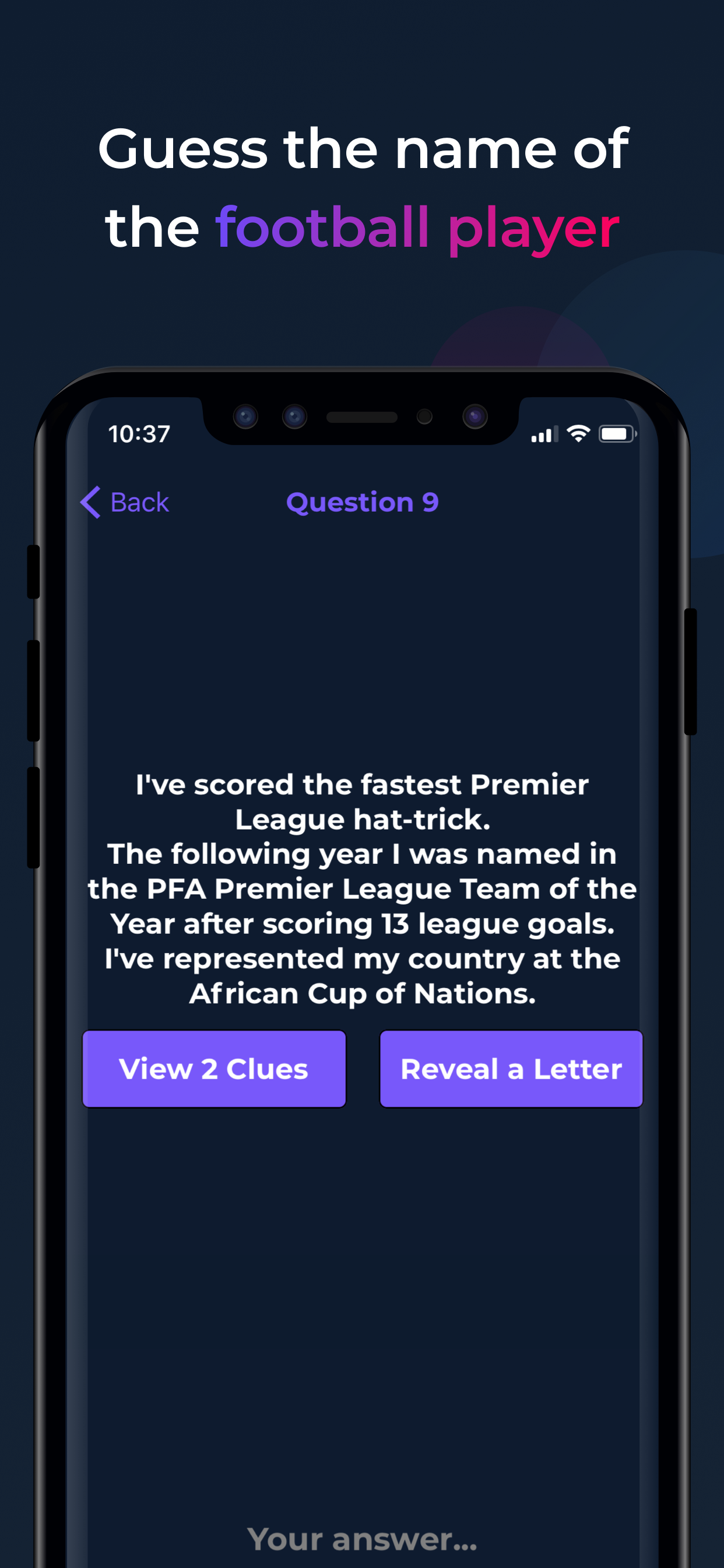 Football Quiz - Who Am I?