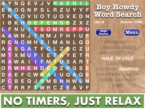 Screenshot #5 pour Stress Free Word Search