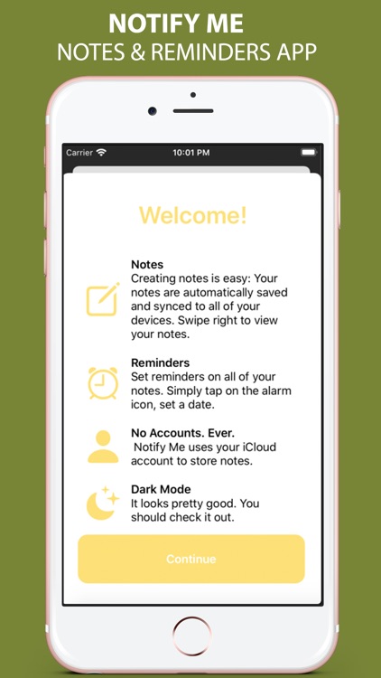 Notify ME - Notes & Reminders