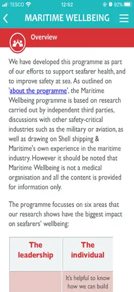 Game screenshot Maritime Wellbeing apk