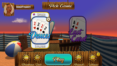 How to cancel & delete Card Room: Deuces,Last Card from iphone & ipad 1