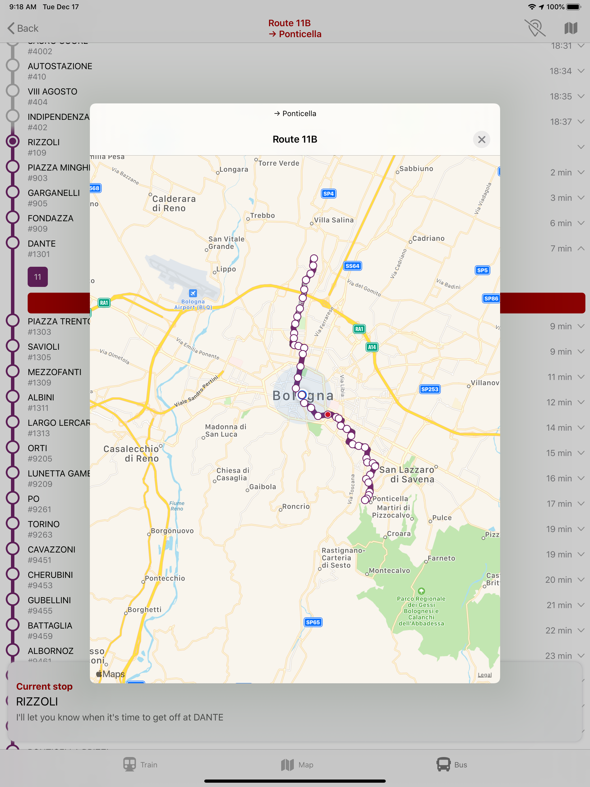 WeBus - Bologna & Ferrara