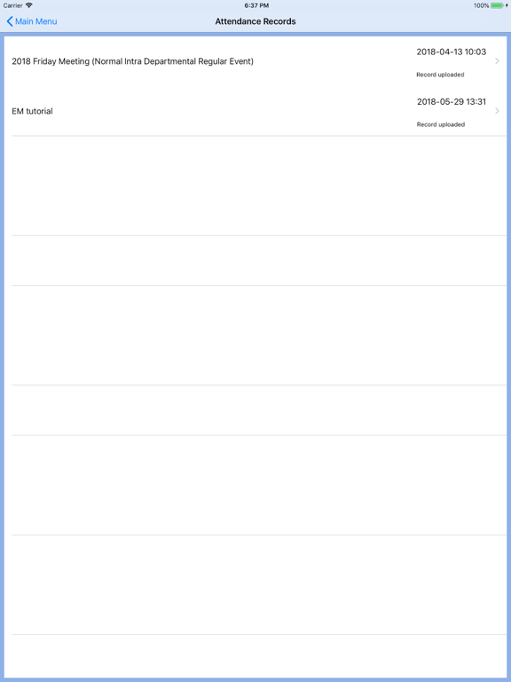 HKCEM e-Portfolio iPad screenshot