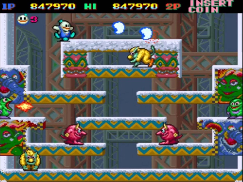 SNOW BROS. classic official gameplay screenshot 1