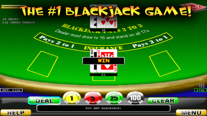 Screenshot #1 pour Super Mega Blackjack Supreme