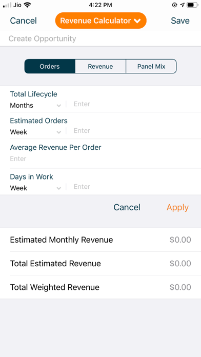 hc1 CRM iPhone screenshot 8 - Business app