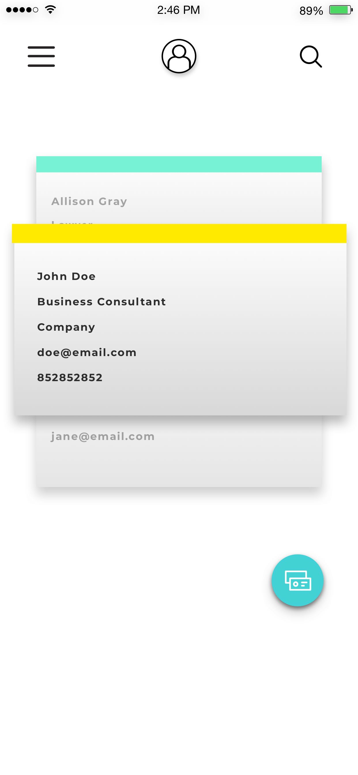 Swap - Contact Card Exchange screenshot 4