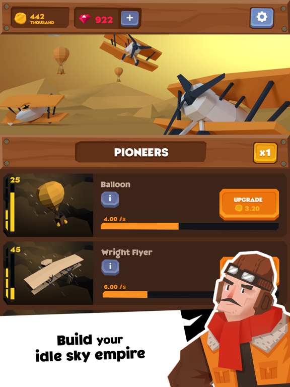 Screenshot #4 pour Idle Skies