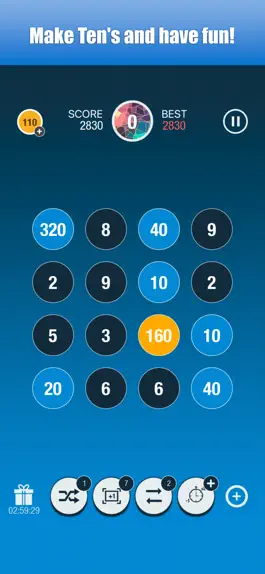 Game screenshot Tens - Fusion of Numbers hack
