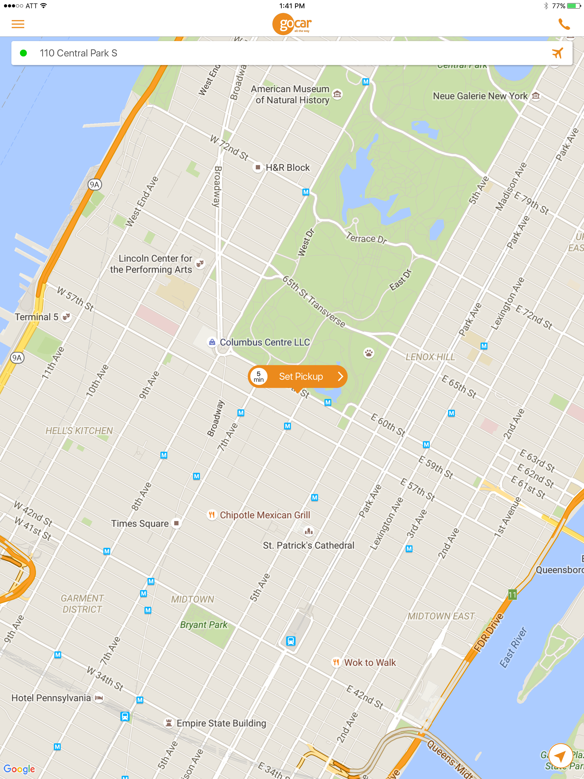GoCar - New York Car Service screenshot 7
