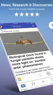 science news & discoveries iphone screenshot 1