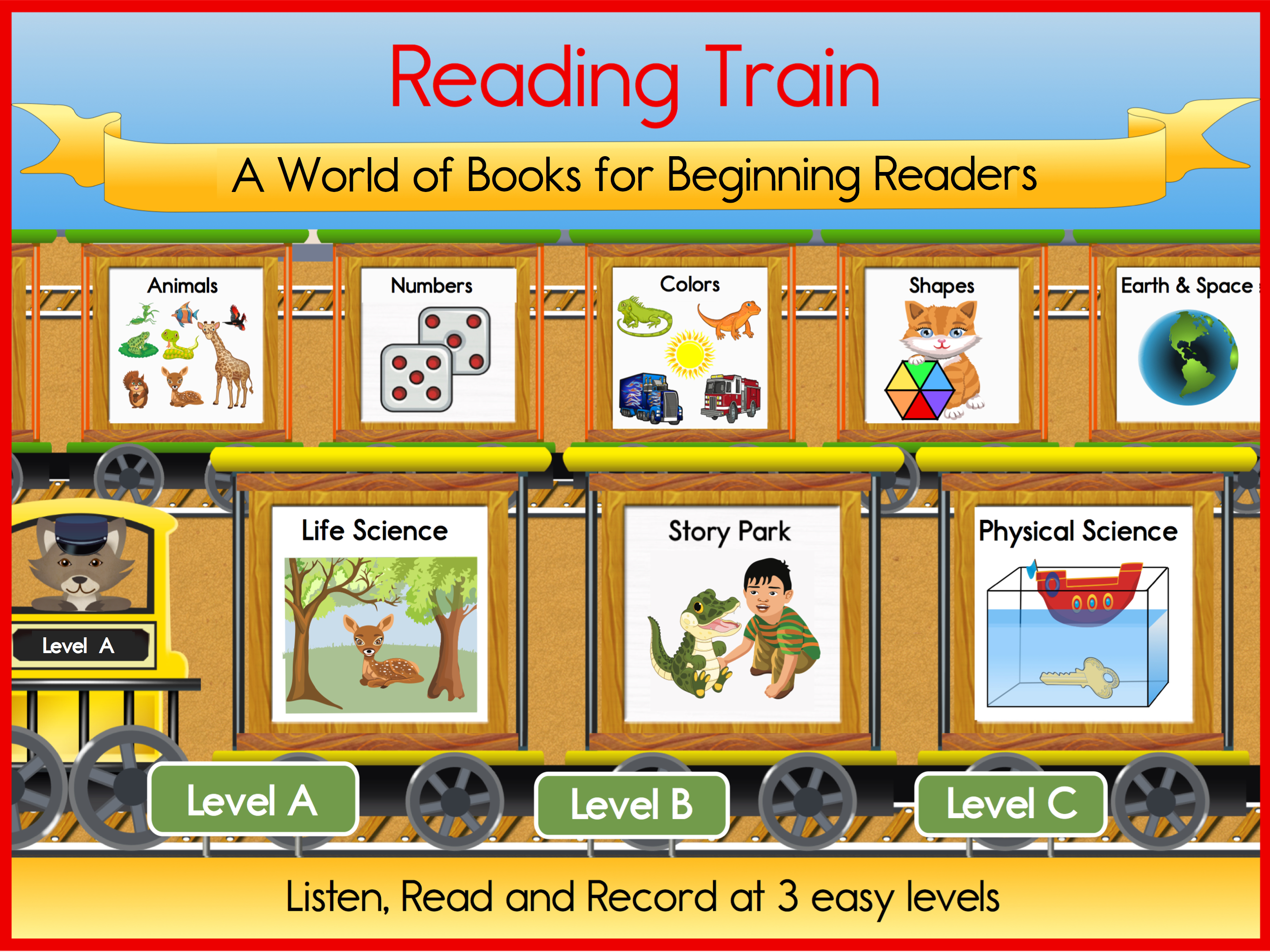Reading Train Starter Books