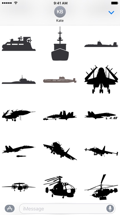 Navy - Stickers