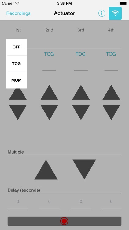 Wi-Fi Actuator Control App