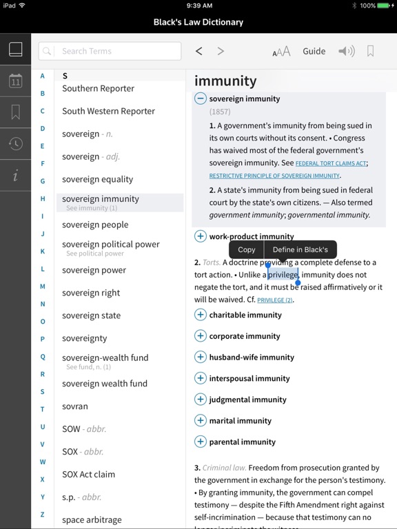 Screenshot #4 pour Black’s Law Dictionary 10th Ed