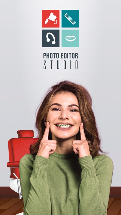 Braces Photo Editor - Stickers
