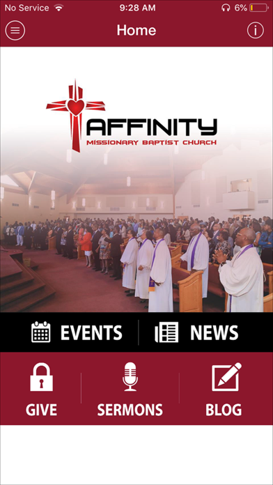Affinity Missionary Baptist Screenshot