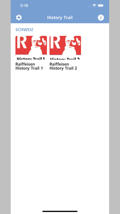 Screenshot #1 pour Raiffeisen History-Trail