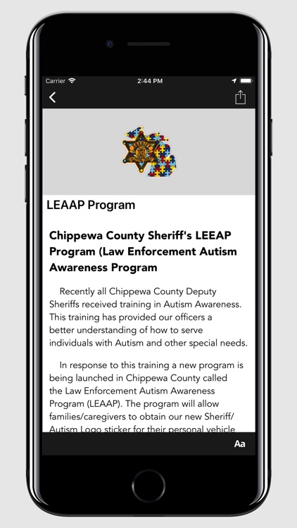 Chippewa County Sheriff