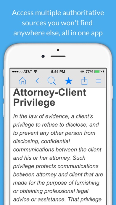 Legal Dictionary Screenshot